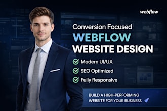 create a custom webflow website tailored to your brand
