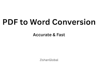 convert PDF to word with accurate formatting