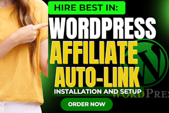 setup wp affiliate autolink software cj goaffpro shareasale leaddyno everflow