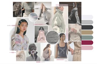 create collections along with techpacks for production