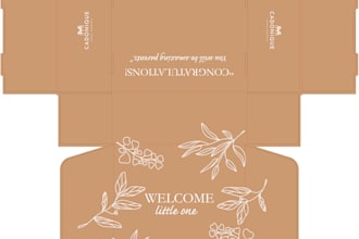 design a product label or packaging ready for print cmyk
