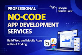 bubble io mvp, adalo mobile app and custom no code web app adalo no code