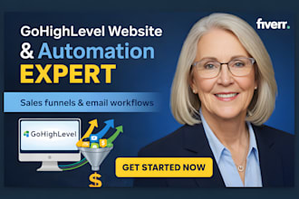 be your go high level expert for gohighlevel website and ghl sales funnel setup