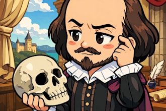 create a character profile and backstory in italian