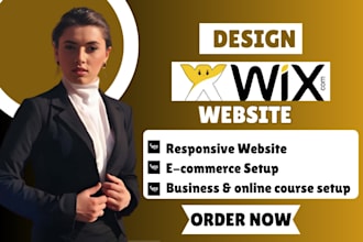 wix porfolio website, personal website, wix ecommerce website, blog website