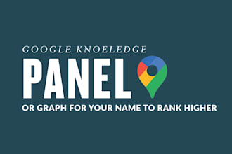 create and optimize google knowledge panel or graph for your name