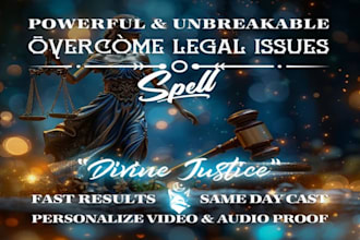 remove any legal matter, solve court case spell with powerful black magic spell