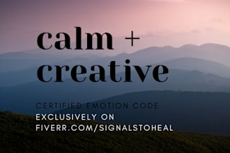 release blocks to creativity and calm