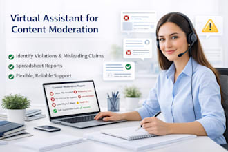 be your virtual assistant for content moderation and compliance review