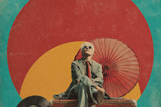 design vintage retro style album cover or music cover