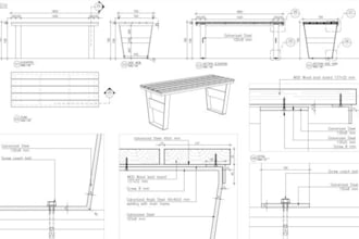 do professional millwork carpentry furniture and joinery shop drawings