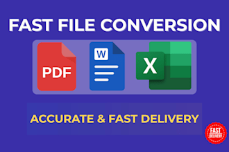 convert PDF, word, and files quickly and accurately