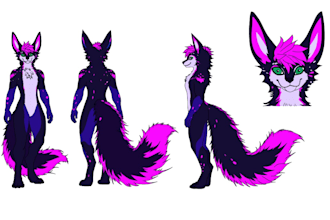 draw furry reference sheet nsfw sfw furry art character art furry anthro fursona
