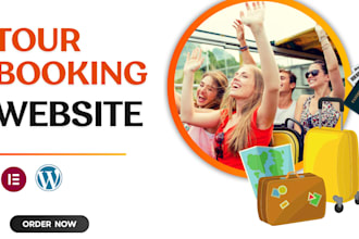 build a professional tour booking website with payment integration