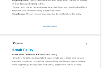 do HR policy development