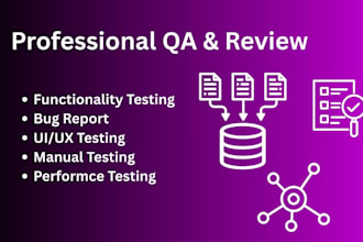 be your QA tester for your web and mobile app