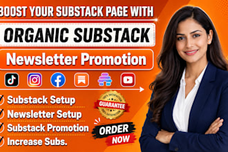 do substack promotion, substack newsletter to increase subscribers