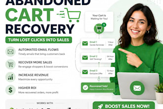 automate abandoned cart recovery, lead generation and ai follow up systems
