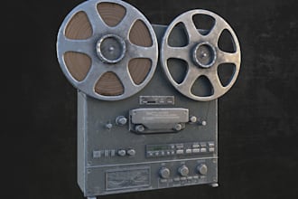 create game ready 3d models from draft to final textures