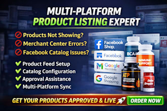 setup facebook setup market listings google merchant center approval
