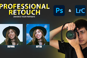 retouch skin, remove blemishes, and enhance portraits in photoshop