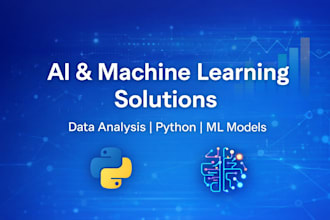 build machine learning models for data analysis