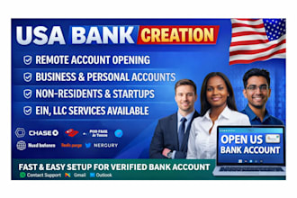 usa bank creation mercury wise stripe for resident and non resident USA llc
