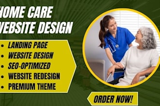 home care website home care logo home care leads home care landing page