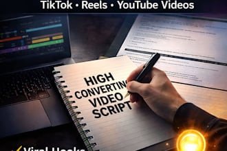 write professional scripts for any video