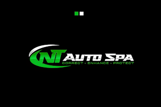 design premium car wash, auto spa, detailing or tire brand logo