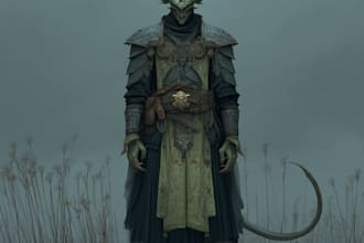 draw fantasy character illustration