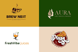 design professional restaurant, cafe and beauty logo design