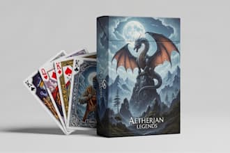 design card box dieline template cut line card box mockup product packaging