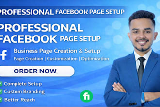 create and setup facebook business page