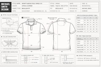 create sleepwear and loungewear tech pack pajama set, robe and camisole design