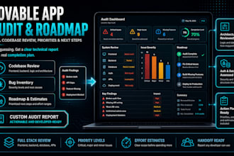 audit your lovable app and create a completion roadmap