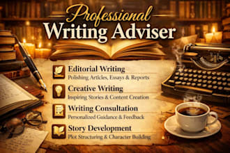 give writing advice and consultations