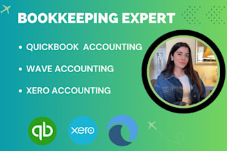 setup, clean up and bookkeeping in quickbooks online xero and wave