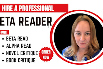 alpha and beta read your manuscript