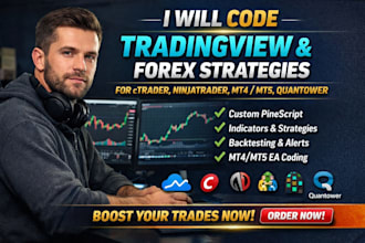 translate tradingview pinescript strategy for ctrader ninjatrader mt5 quantower