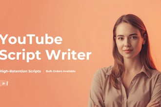 be your bulk youtube scriptwriter