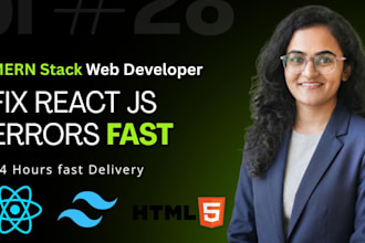 fix react js bugs, errors and issues in your web application