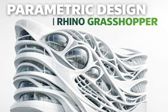 develop parametric architectural designs with rhino  grasshopper