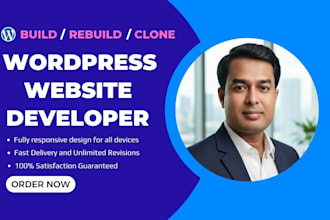 build rebuild, clone wordpress website