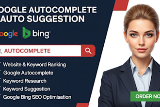 do google autocomplete, website ranking and autosuggestion