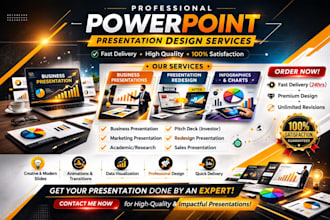 create professional power point presentations slides designs