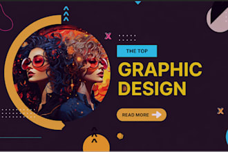 design social media banner ad , logo design