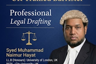 professionally draft legal documents