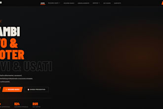 creating a modern professional website for your needs