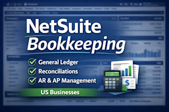 do professional oracle netsuite bookkeeping for US businesses